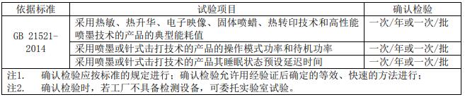 復(fù)印機(jī)、打印機(jī)節(jié)能認(rèn)證審廠標(biāo)準(zhǔn)